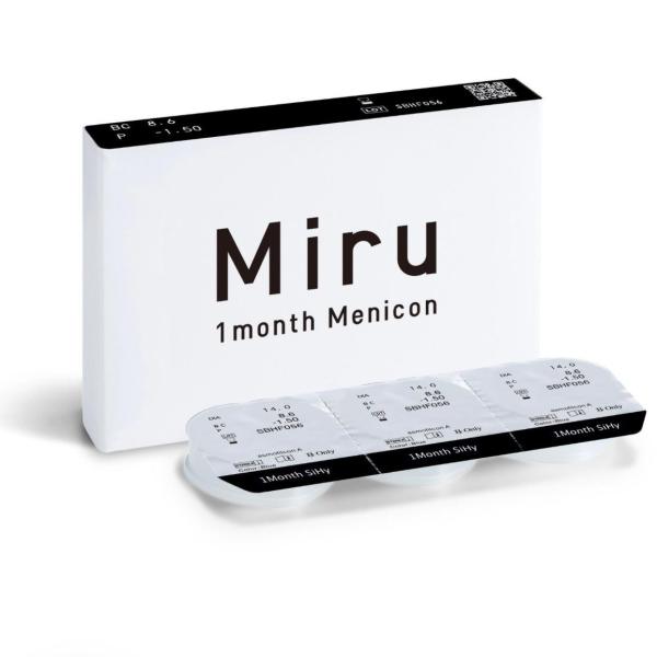 Miru mensuelle Torique (pour astigmatisme)Boite de 6 lentilles